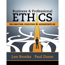Business & Professional Ethics for Directors, Executives & Accountants