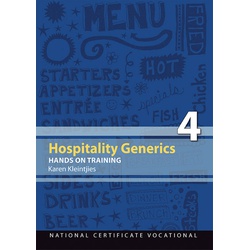 Hospitality Generics Hands-On Training NCV4 (Perpetual license)