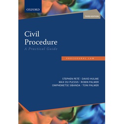 Civil Procedure: A practical guide