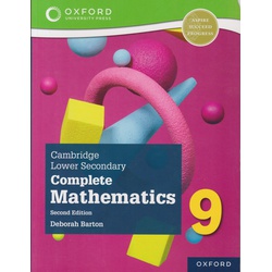 Oxford Cambridge Lower Sec Complete Maths 9 2ED