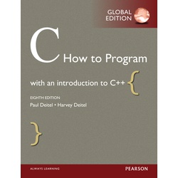 C How to Program, Global Edition