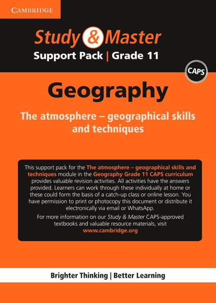 Study & Master Geography Grade 11 Support pack for The atmosphere â€“ skills and techniques