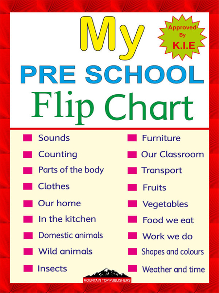 My Pre-School Flip Chart