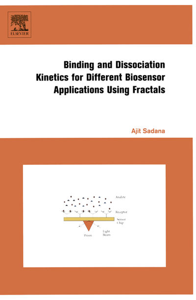 Binding and Dissociation Kinetics for Different Biosensor Applications Using Fractals