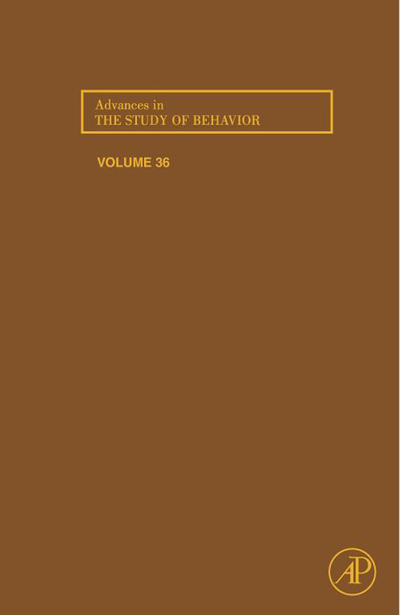 Advances in the Study of Behavior