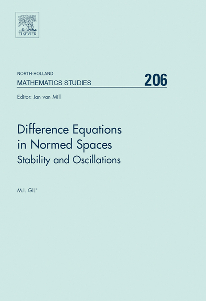 Difference Equations in Normed Spaces