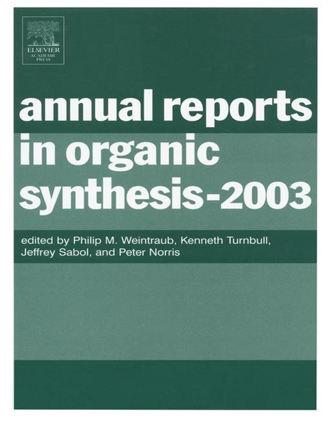 Annual Reports in Organic Synthesis-2003