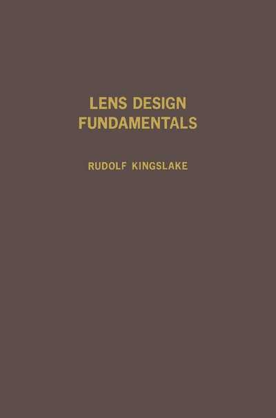 Lens Design Fundamentals