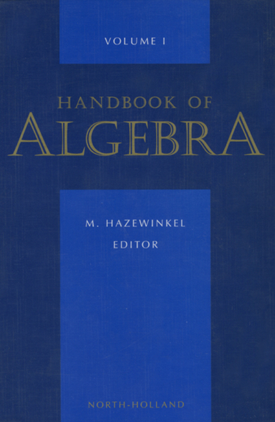 Handbook of Algebra