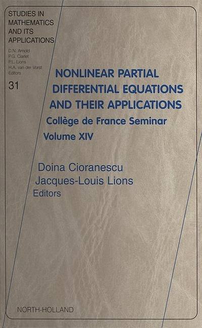 Nonlinear Partial Differential Equations and Their Applications