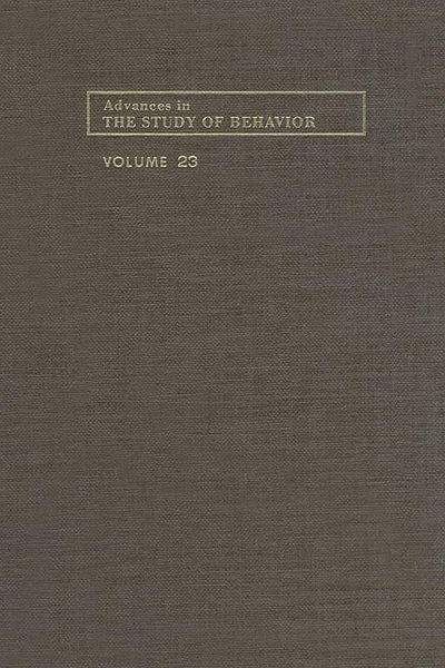 Advances in the Study of Behavior