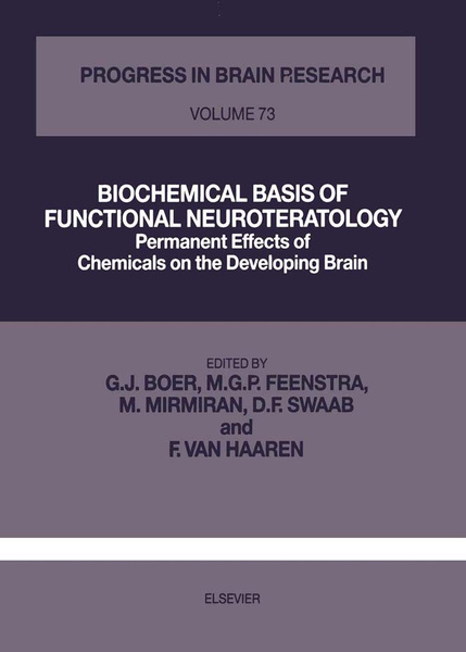 Biochemical Basis of Functional Neuroteratology