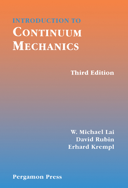 Introduction to Continuum Mechanics