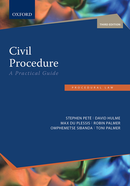 Civil Procedure: A practical guide