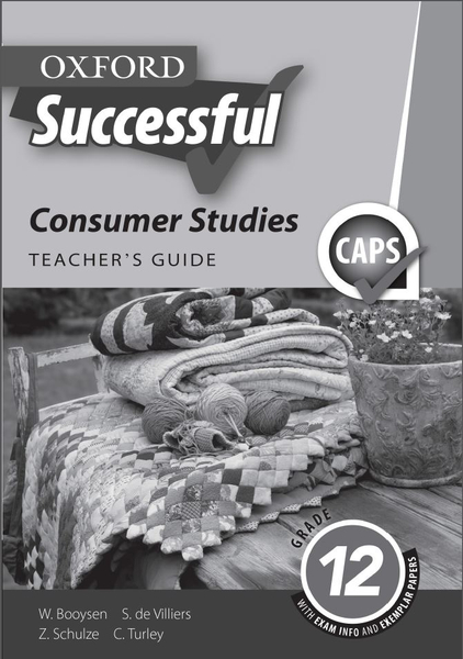 Oxford Successful Consumer Studies Grade 12 Teacher's Guide