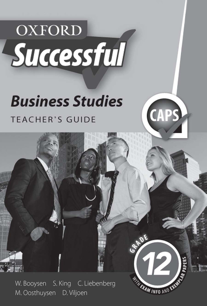 Oxford Successful Business Studies Grade 12 Teacher's Guide