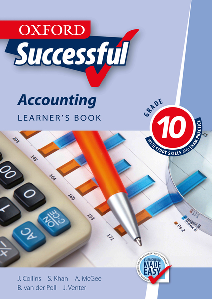 Oxford Successful Accounting Grade 10 Learner's Book (1-Year)