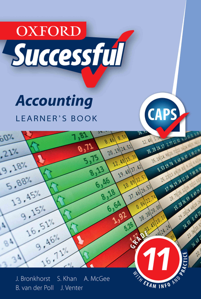 Oxford Successful Accounting Grade 11 Learner's Book (1-Year)