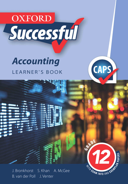 Oxford Successful Accounting Grade 12 Learner's Book (1-Year)