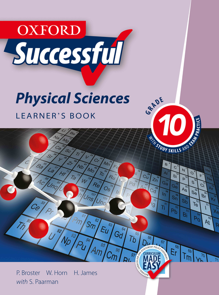 Oxford Successful Physical Sciences Grade 10 Learner's Book (1-Year)