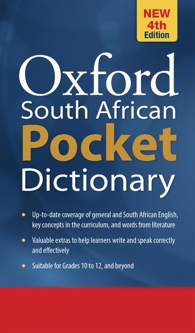 Oxford South African Pocket Dictionary 4e