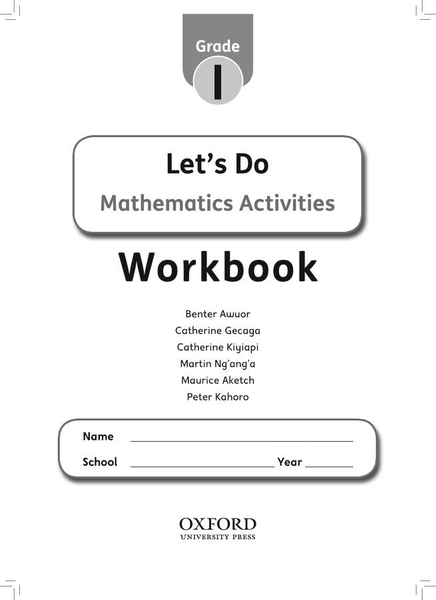 Let's Do Mathematics Workbook Grade 1