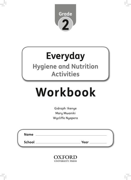 Everyday Hygiene and Nutrition Workbook Grade 2