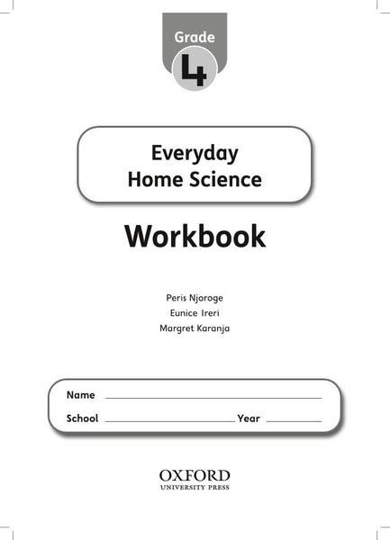 Everyday Home Science Workbook Grade 4