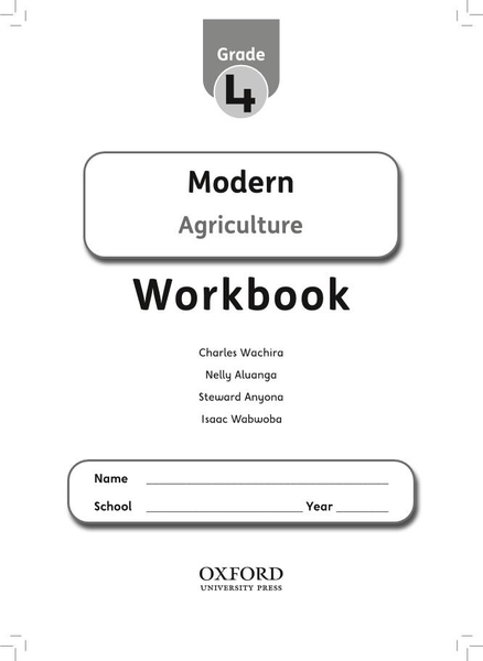 Modern Agriculture Workbook Grade 4