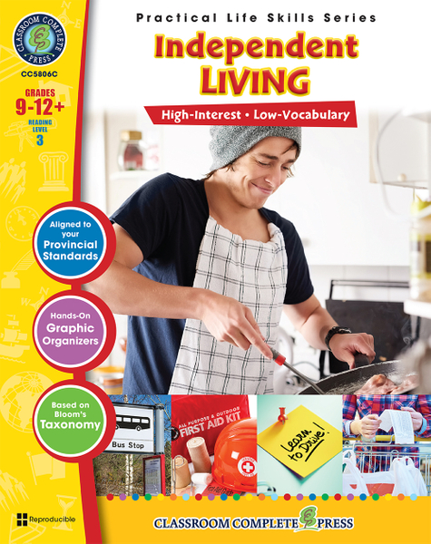 Practical Life Skills - Independent Living Gr. 9-12+ - Canadian Content