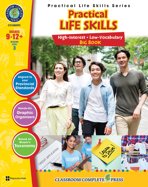 Practical Life Skills Big Book Gr. 9-12+ - Canadian Content