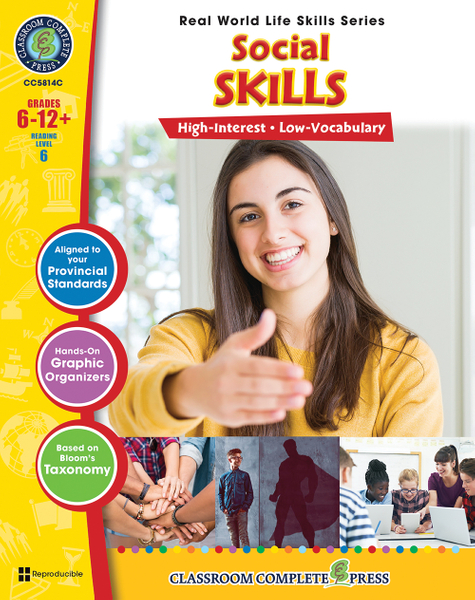 Real World Life Skills - Social Skills Gr. 6-12+ - Canadian Content