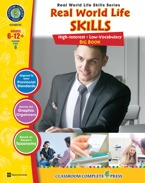 Real World Life Skills Big Book Gr. 6-12+ - Canadian Content