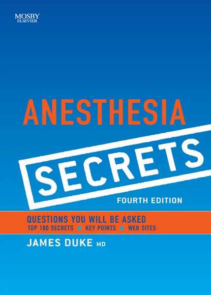 Anesthesia Secrets E-Book