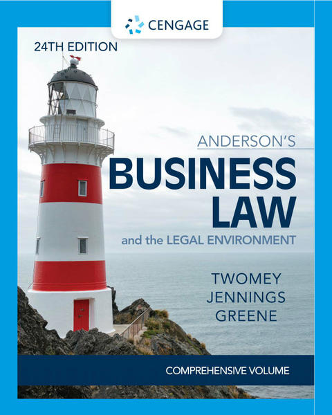 3P-EBK: BUSINESS LAW & LEGAL E NVIRONMENT COMPREHENSIVE ED