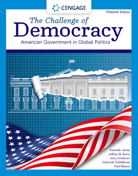 3P-EBK THE CHALLENGE OF DEMOCR ACY: AMERICAN GOVERNMENT IN GL