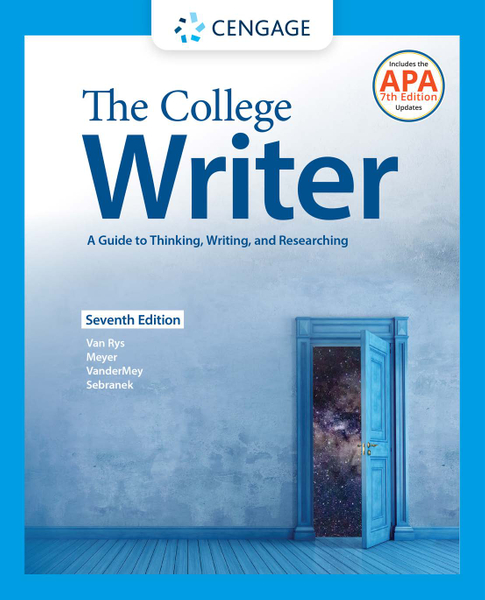 3P - The College Writer: A Guide to Thinking, Writing, and Researching