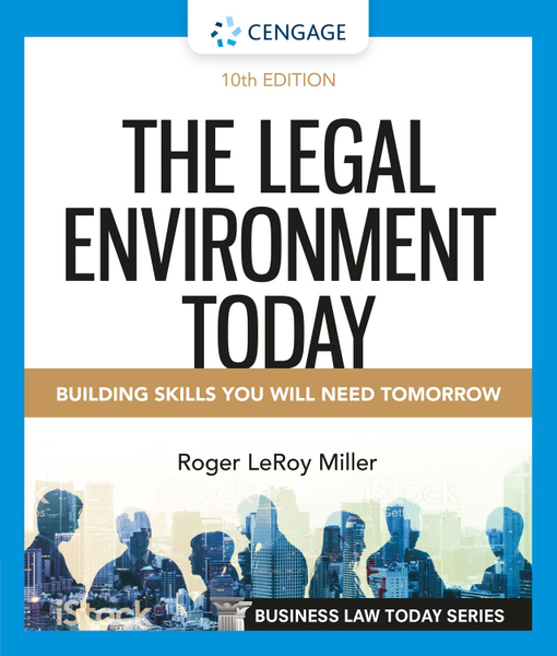 3P-EBK: LEGAL ENVIRONMENT TODAY