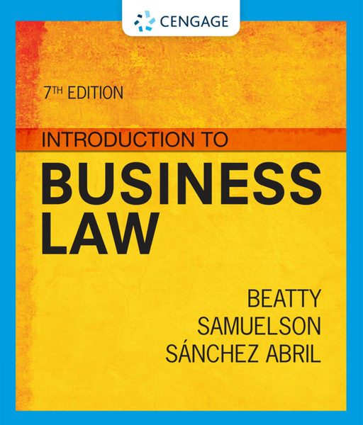 3P-EBK: INTRODUCTION BUSINESS LAW