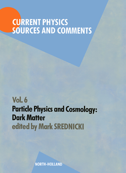 Particle Physics and Cosmology: Dark Matter