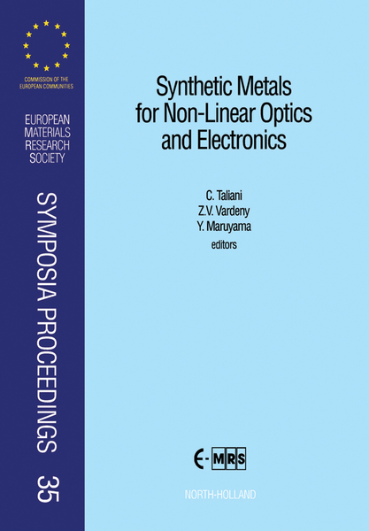 Synthetic Materials for Non-Linear Optics and Electronics