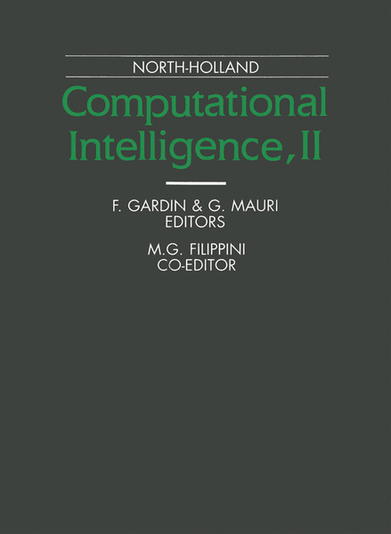 Computational Intelligence, II