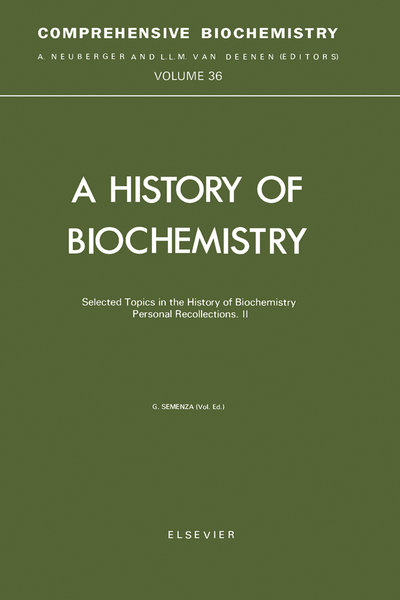 Selected Topics in the History of Biochemistry