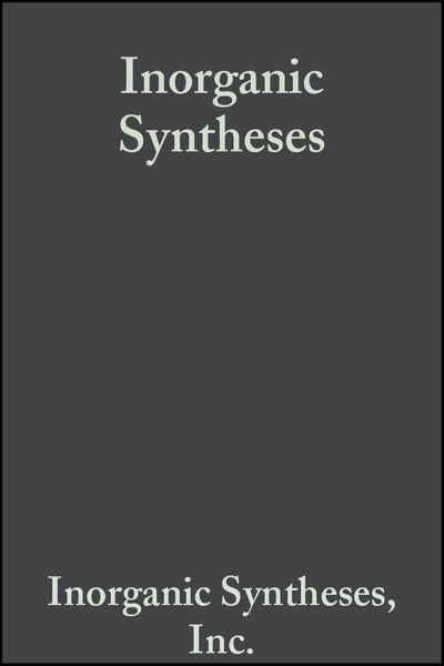 Inorganic Syntheses, Volume 8
