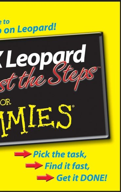 Mac OS X Leopard Just the Steps For Dummies