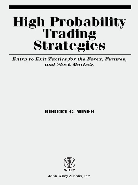 High Probability Trading Strategies