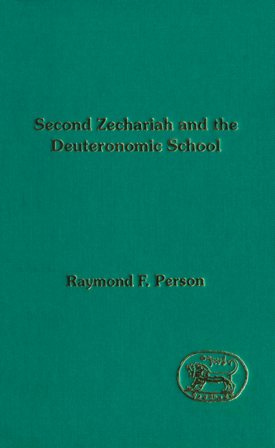 Second Zechariah and the Deuteronomic School