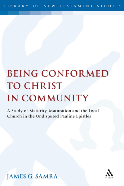 Being Conformed to Christ in Community