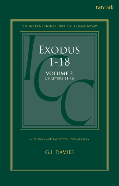 Exodus 1-18: A Critical and Exegetical Commentary