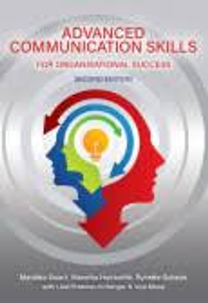 Advanced communication skills - For organisational success 2/e